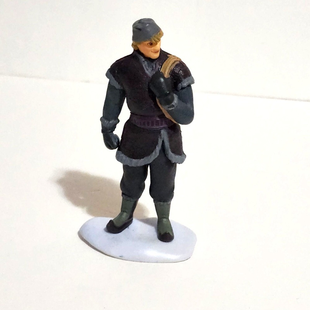 Disney Store Frozen Kristoff 4" Cake Topper Action Figure Toy PVC Figurine